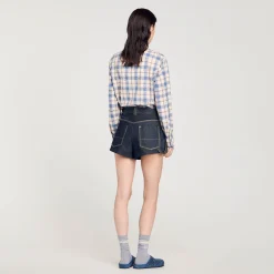 Short En Jean Brut