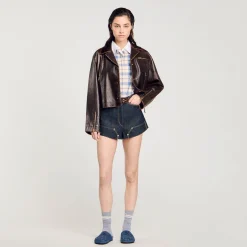 Short En Jean Brut