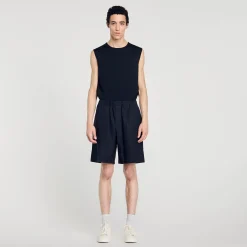 Short En Toile De Coton