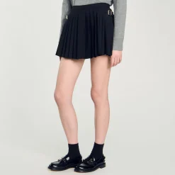 Short Jupe à Plis