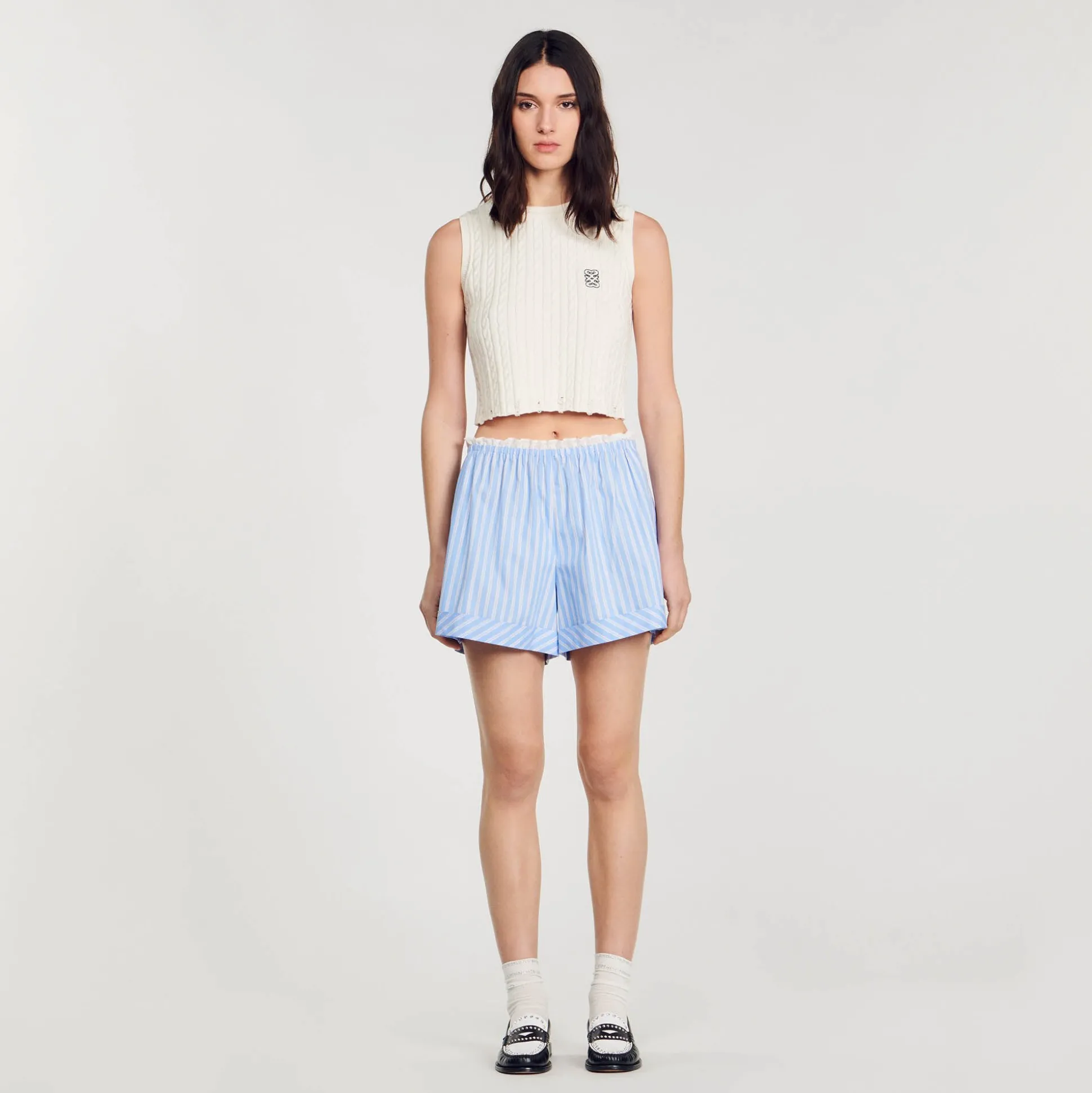 Short Large En Coton