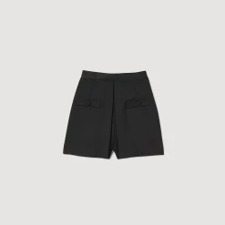 Short Taille Haute Avec Boutons