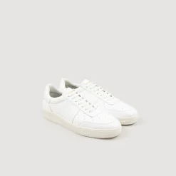 Sneakers En Cuir De Tannerie Certifiée