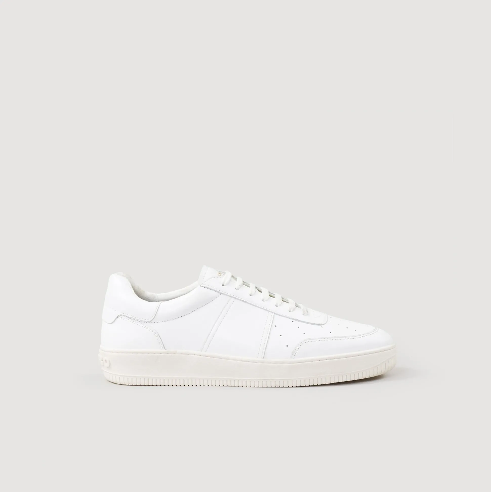 Sneakers En Cuir De Tannerie Certifiée