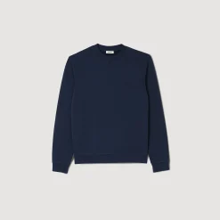 Sweatshirt Fleur En Coton