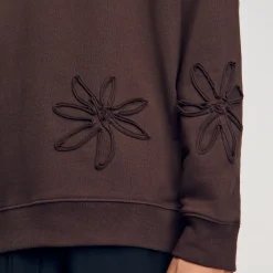 Sweatshirt Oversize Fleurs