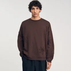 Sweatshirt Oversize Fleurs
