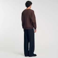 Sweatshirt Oversize Fleurs