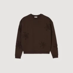 Sweatshirt Oversize Fleurs