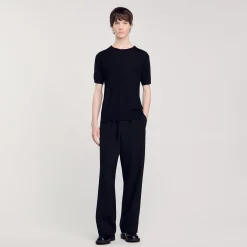 Tee-shirt En Maille Fluide