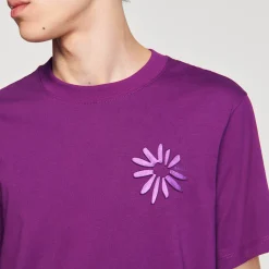 Tee-shirt Fleur En Coton
