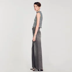 Top Smocké à Sequins