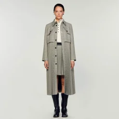 Trench Pied-de-poule