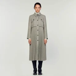 Trench Pied-de-poule