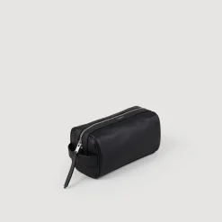 Trousse De Toilette En Toile Enduite