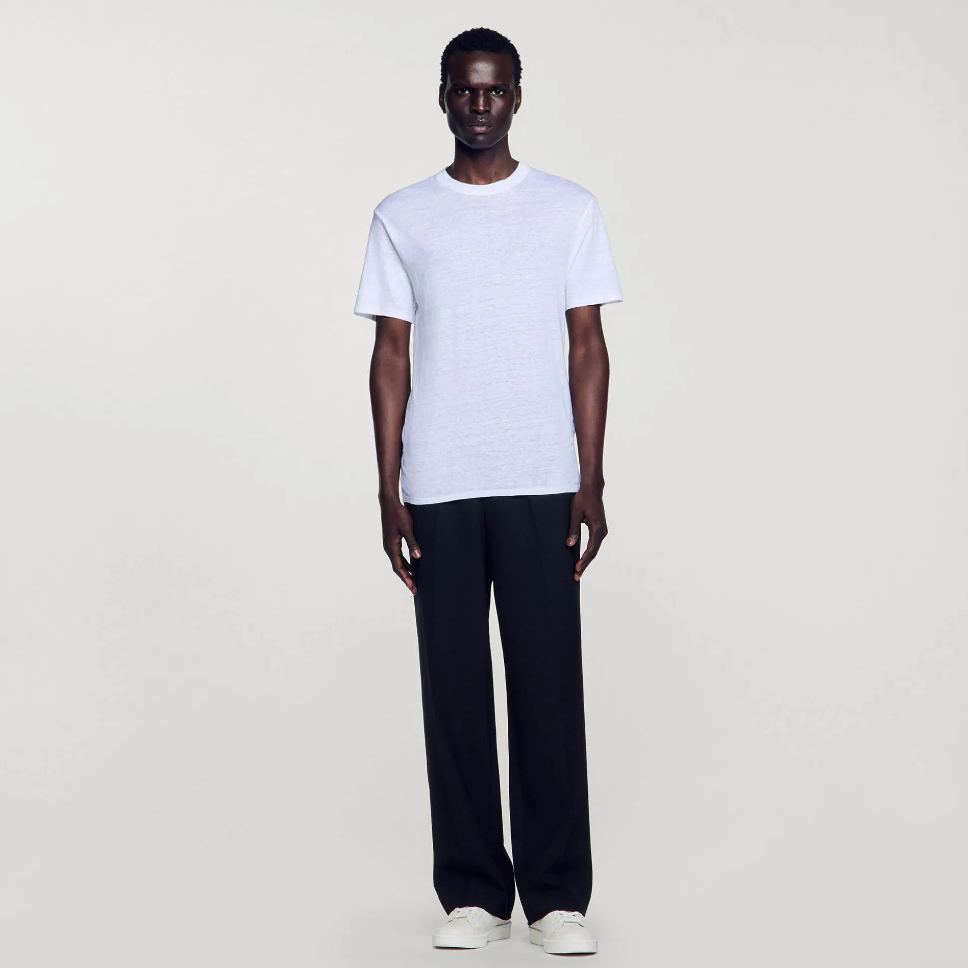 T-shirt En Lin Certifié