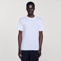 T-shirt En Lin Certifié