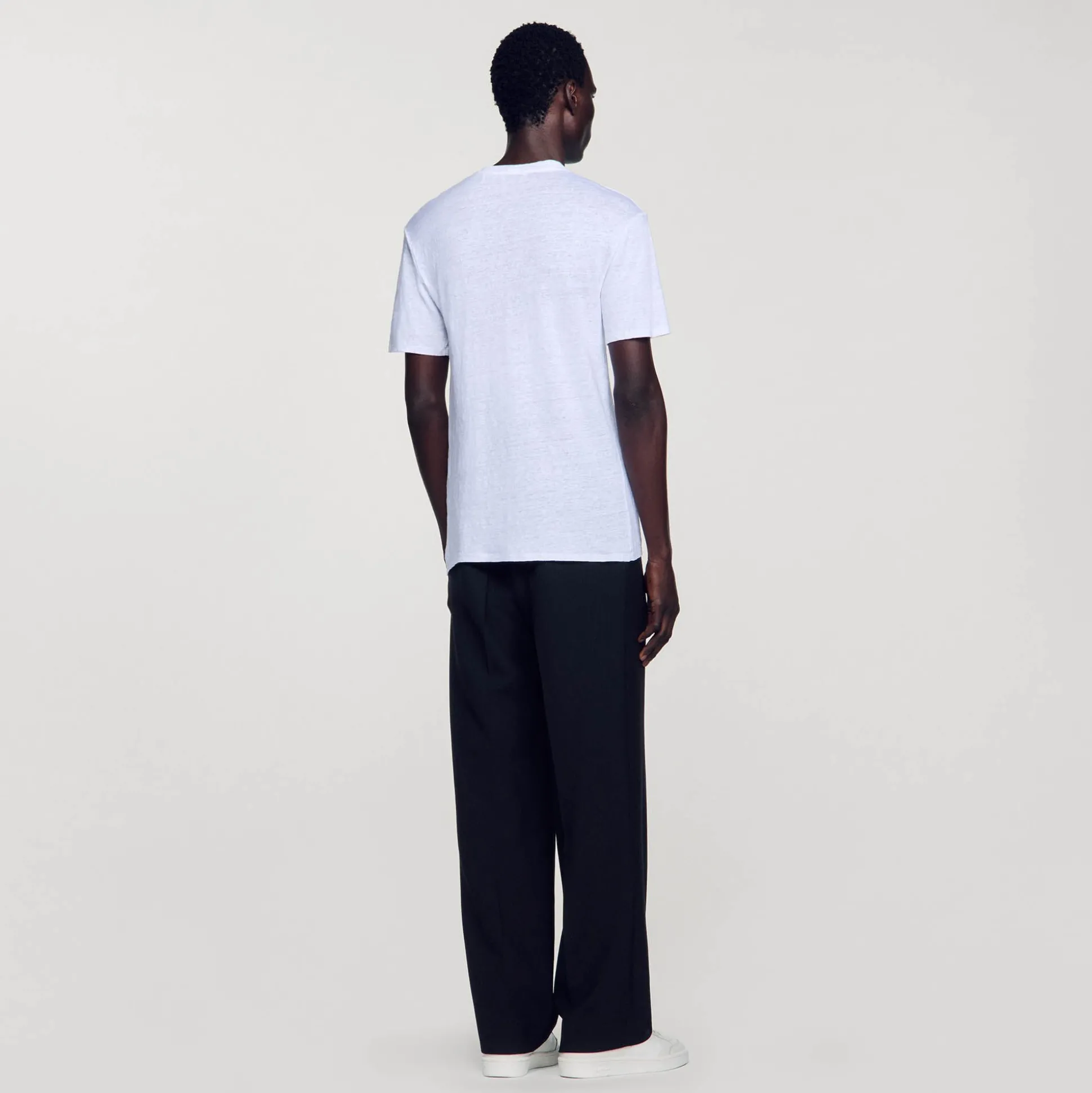 T-shirt En Lin Certifié
