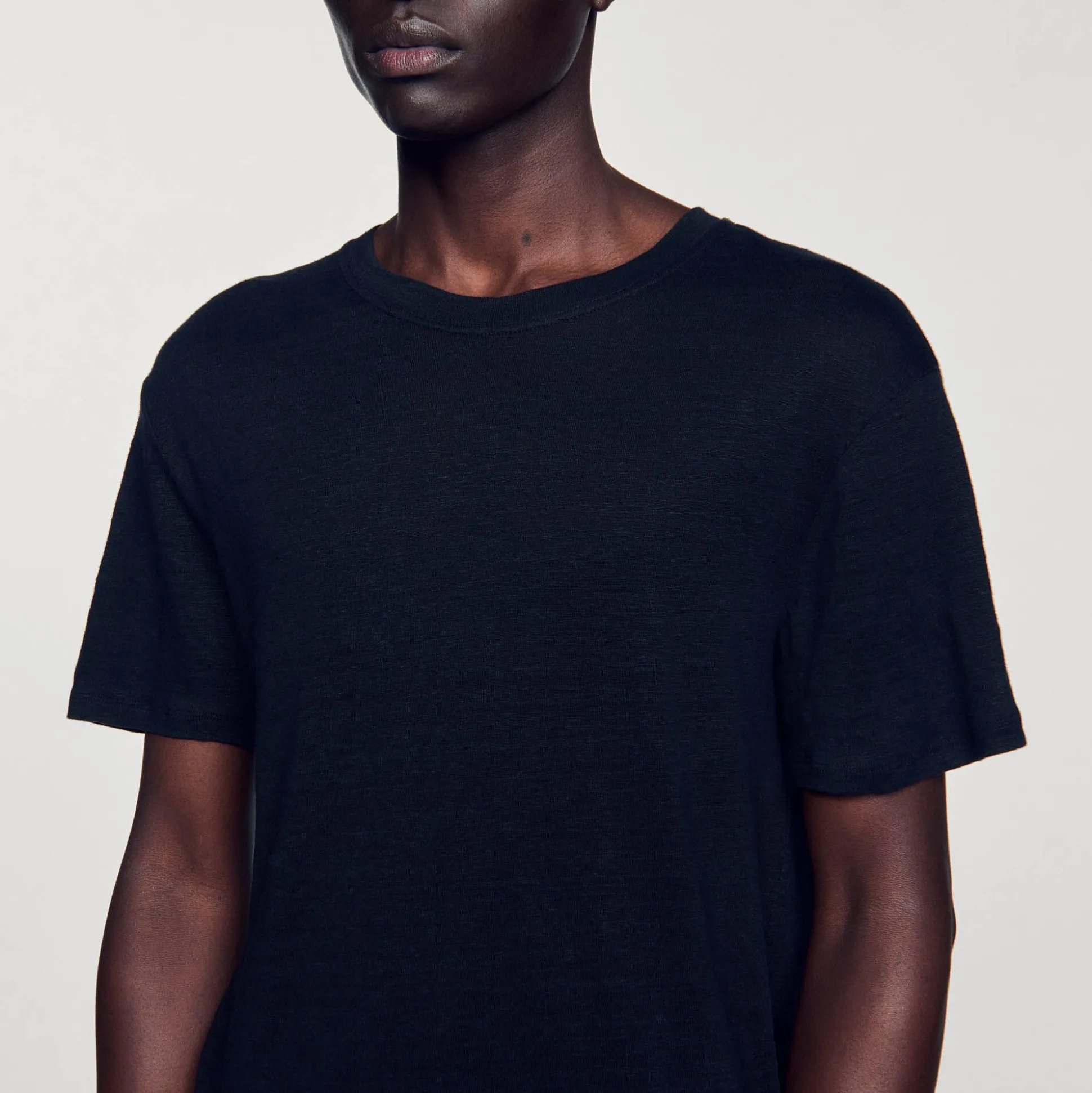 T-shirt En Lin Certifié