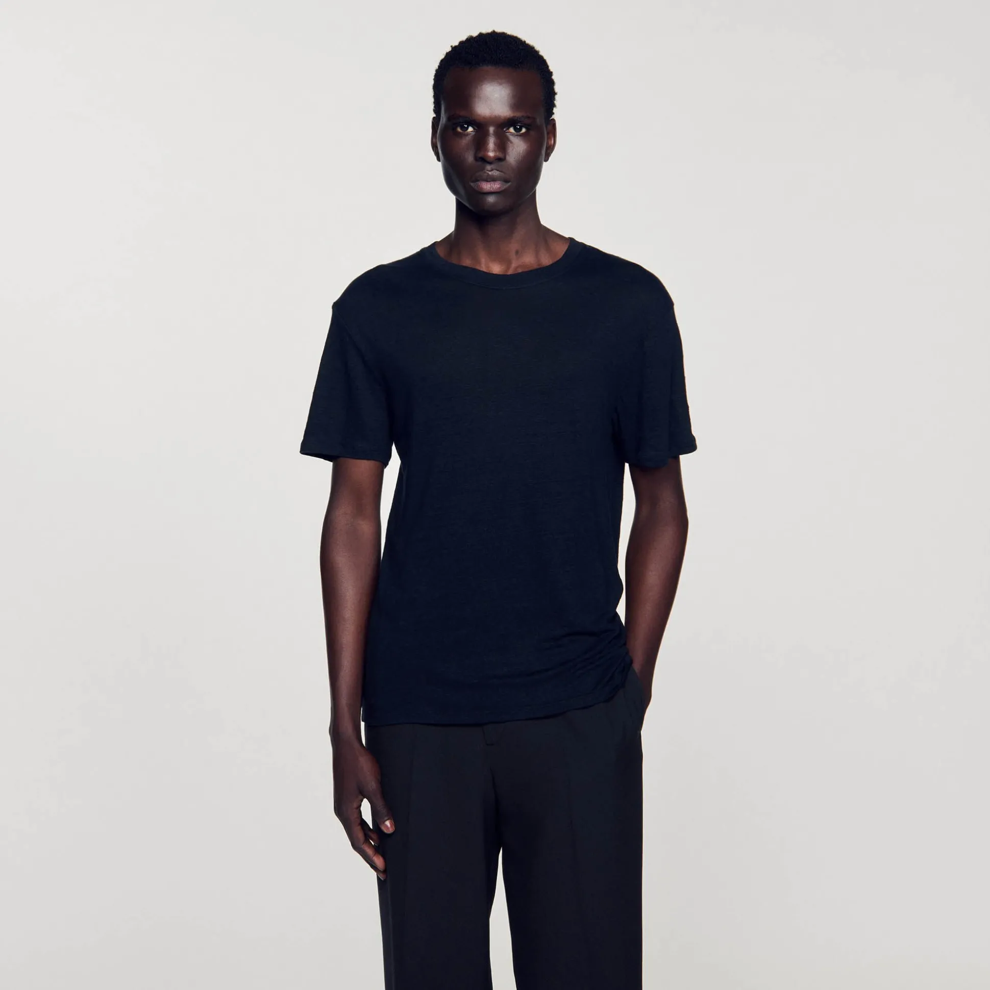 T-shirt En Lin Certifié