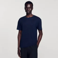 T-shirt En Lin Certifié