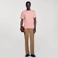 T-shirt En Lin Certifié