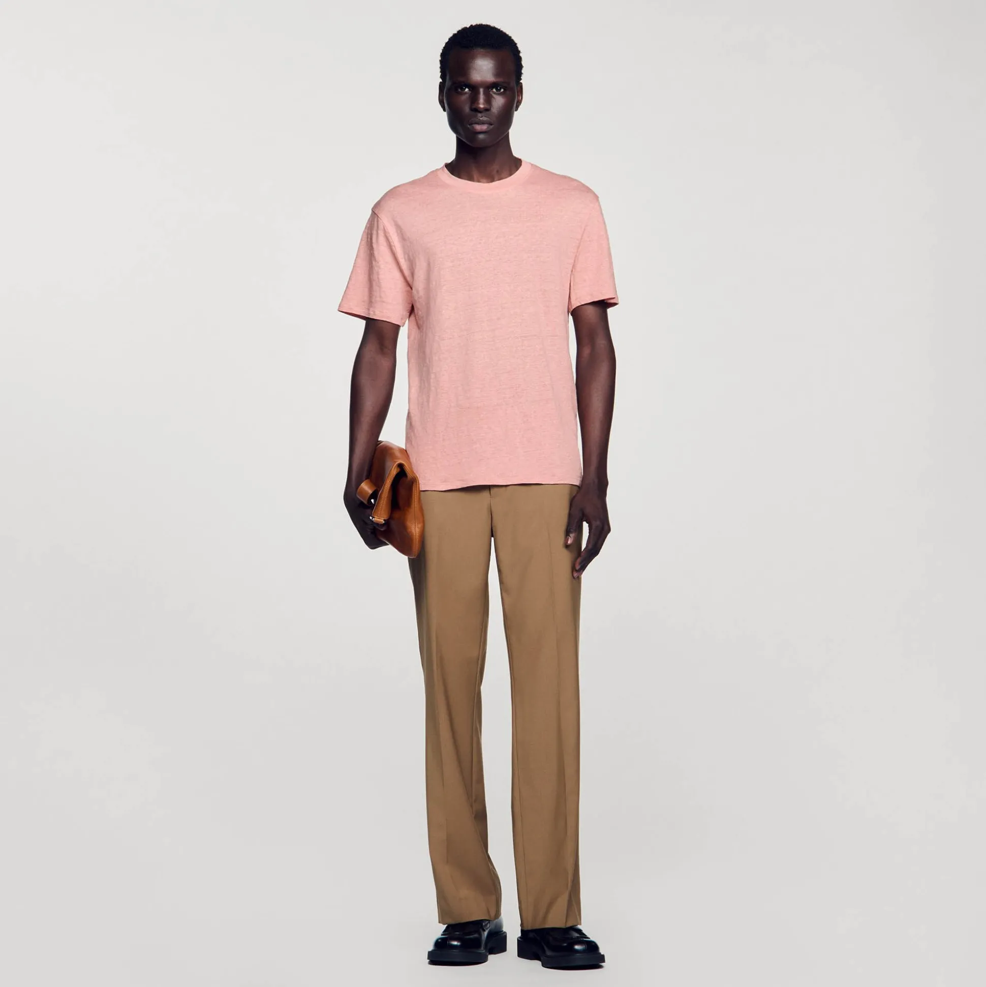 T-shirt En Lin Certifié