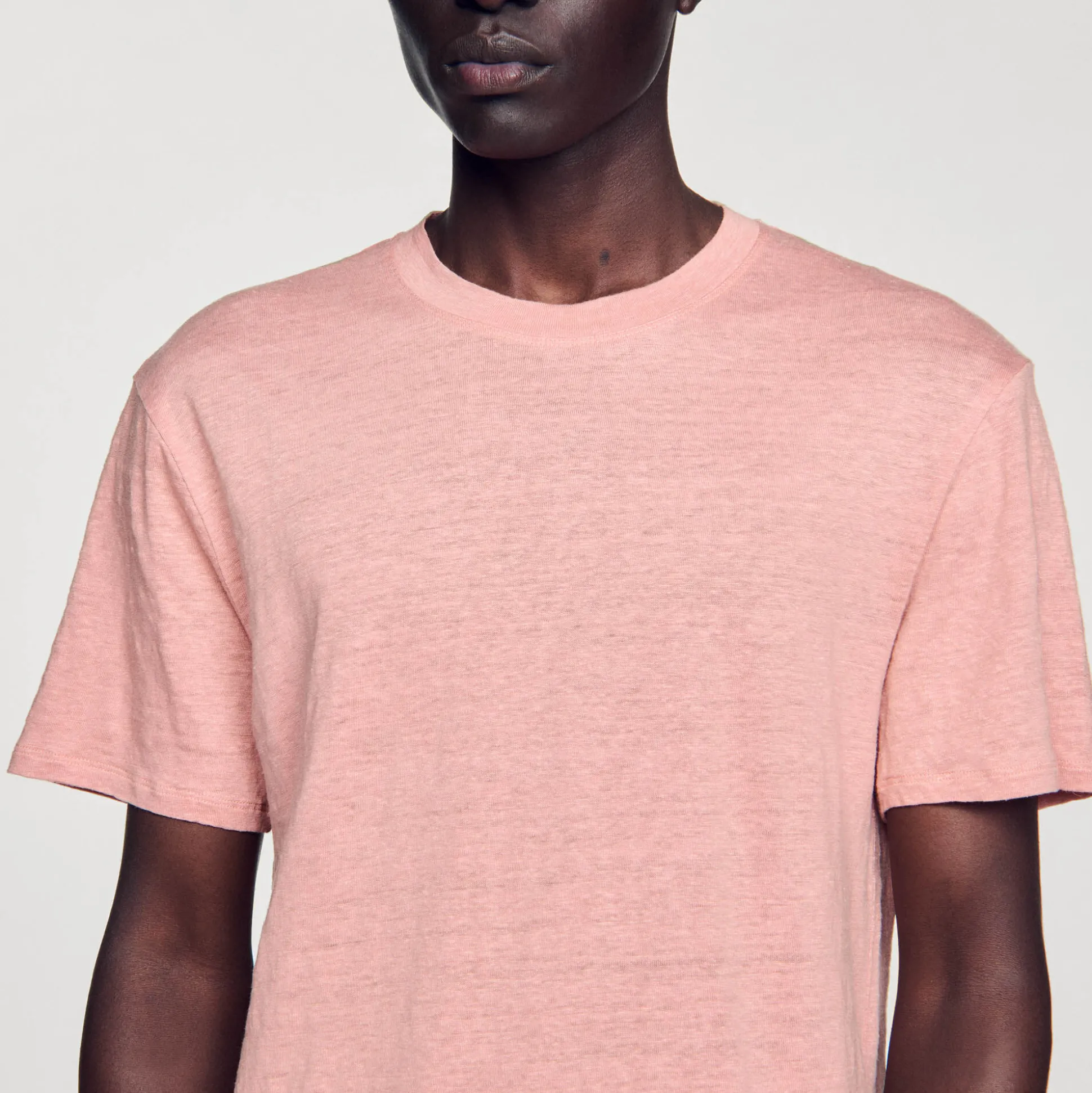 T-shirt En Lin Certifié