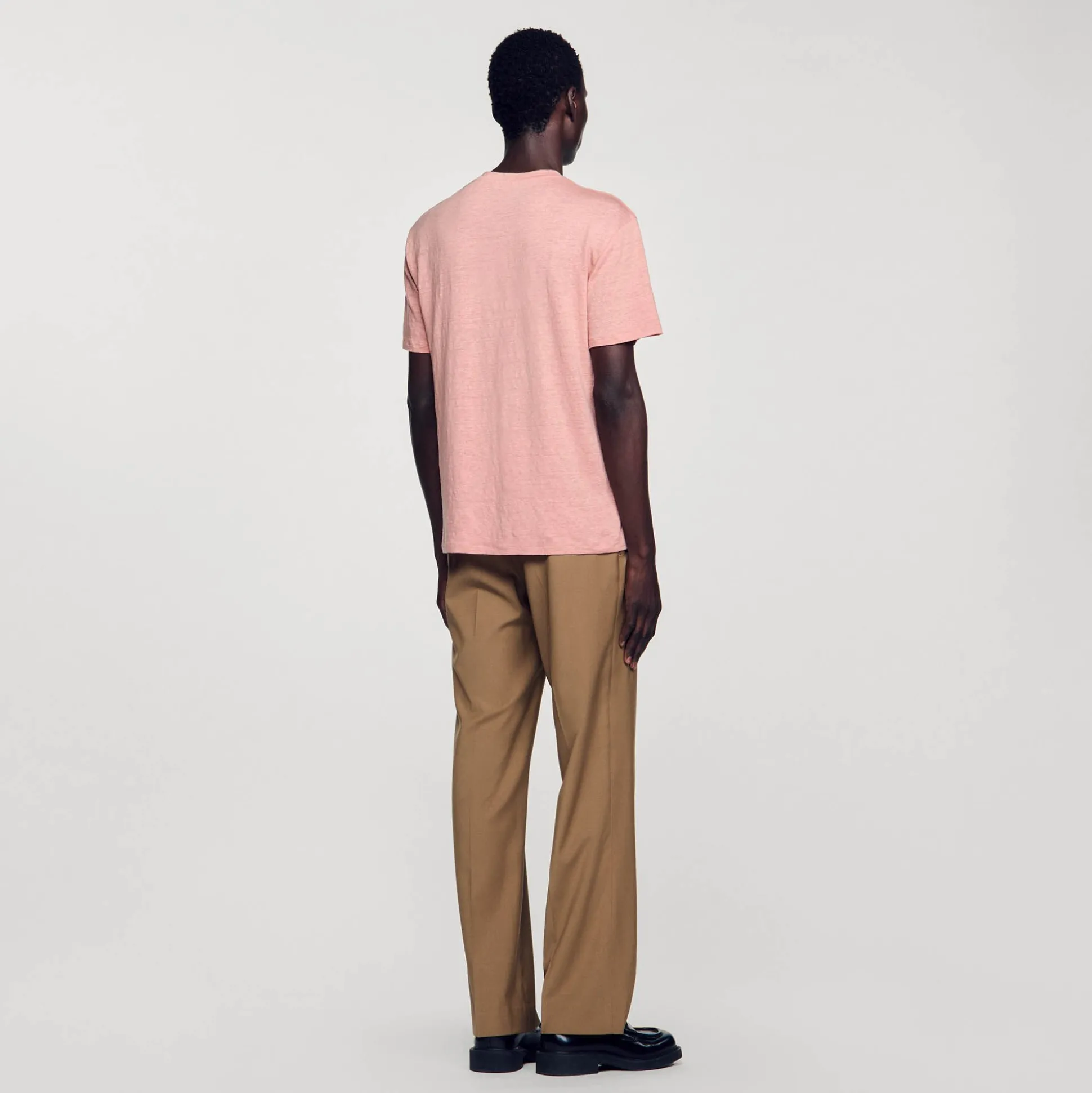 T-shirt En Lin Certifié