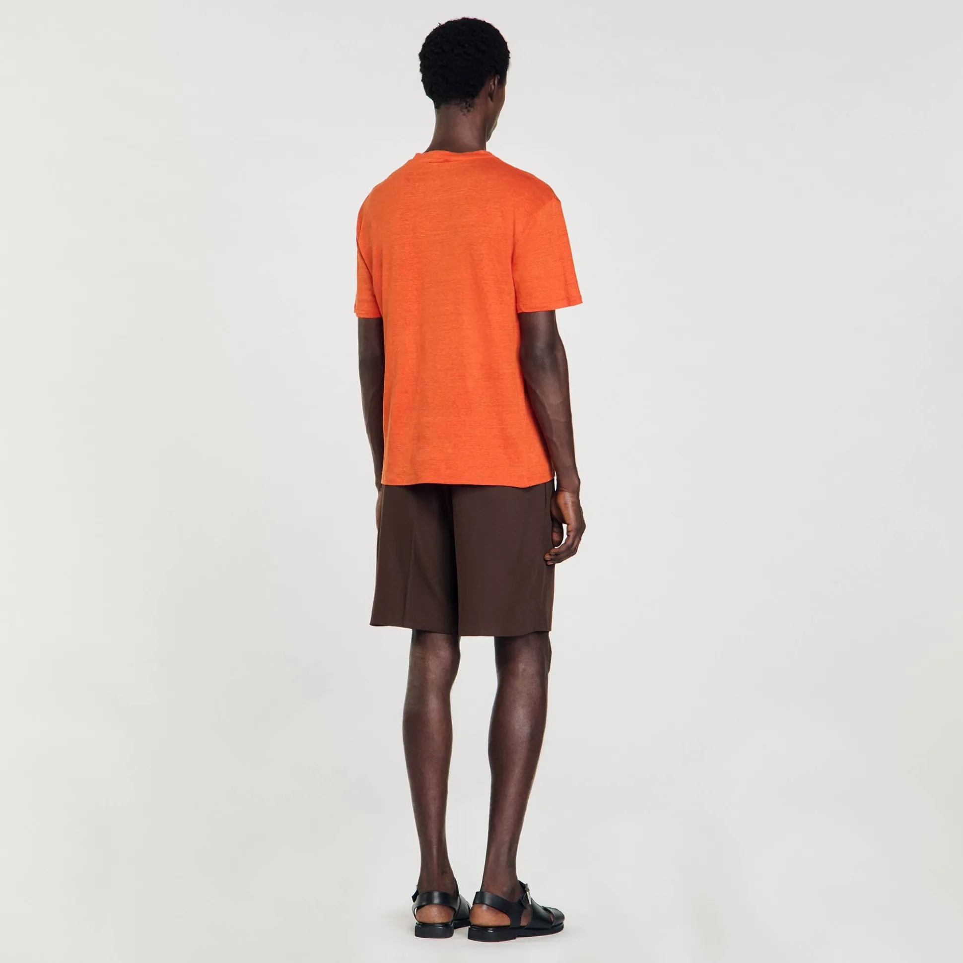 T-shirt En Lin Certifié