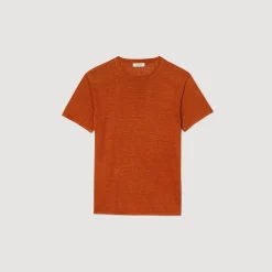 T-shirt En Lin Certifié