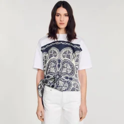 T-shirt Foulard
