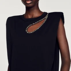 T-shirt Goutte Strass