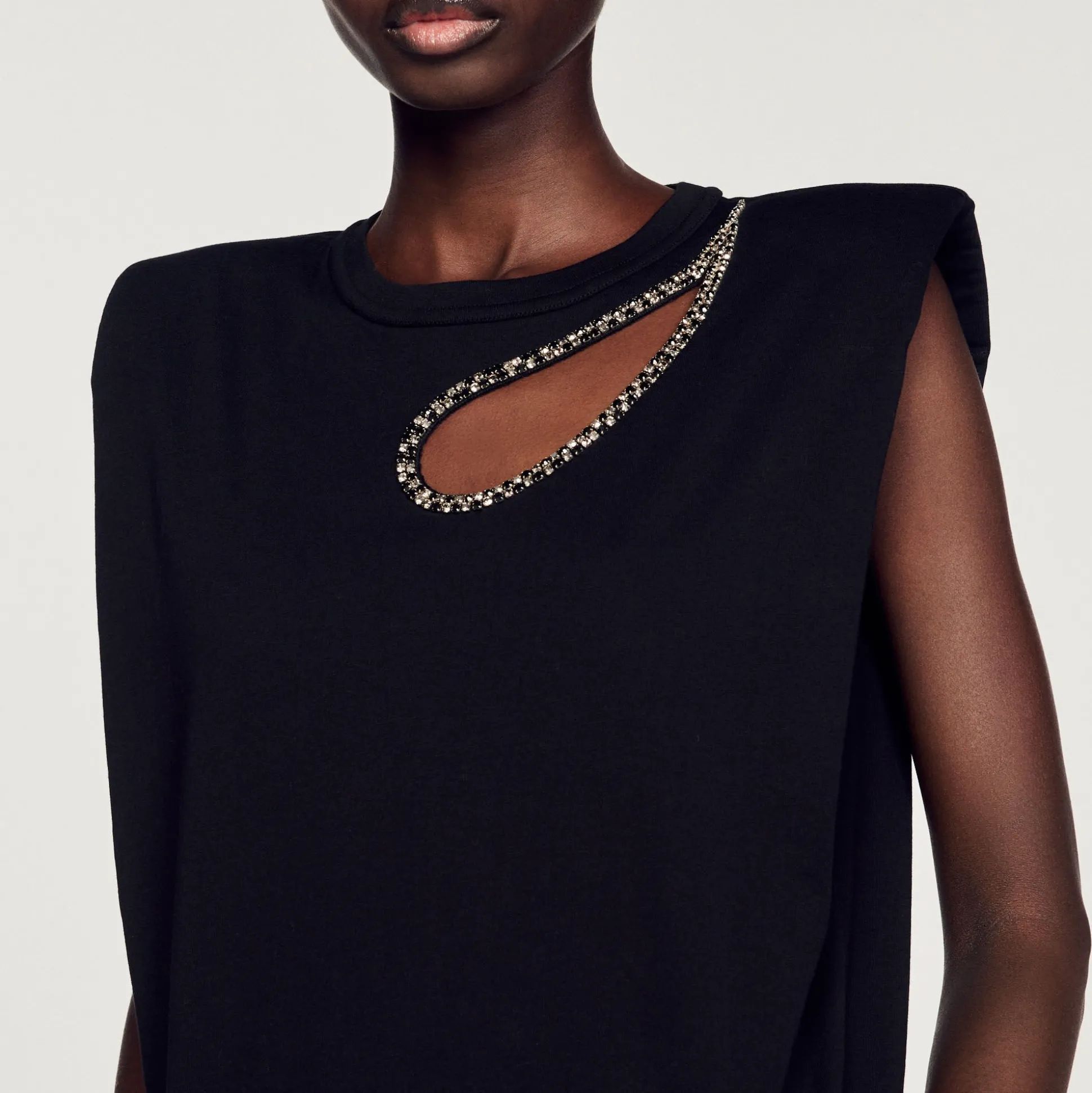 T-shirt Goutte Strass