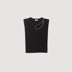 T-shirt Goutte Strass