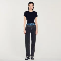 T-shirt Orné De Strass
