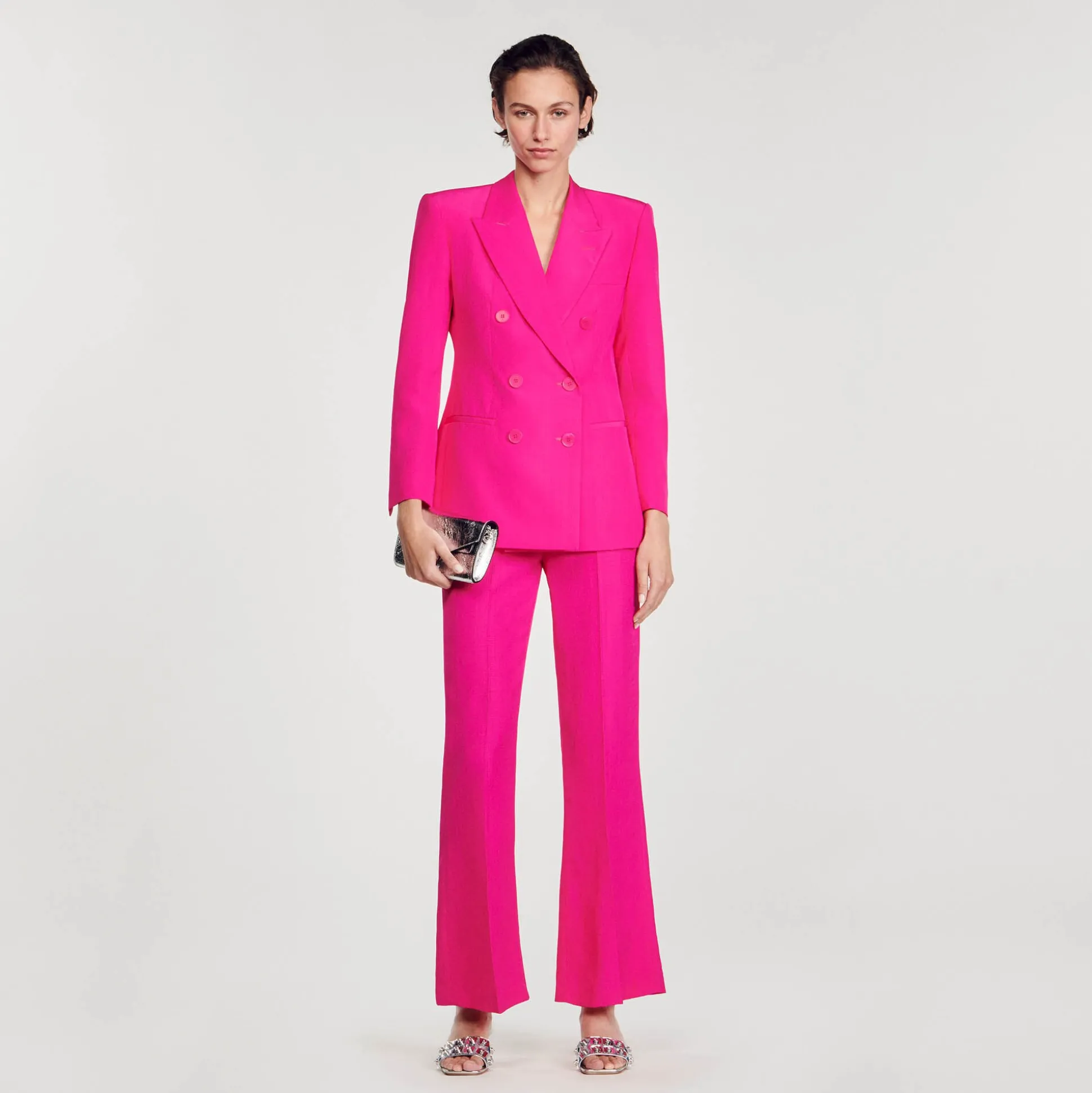 Veste à Boutonnage Croisé