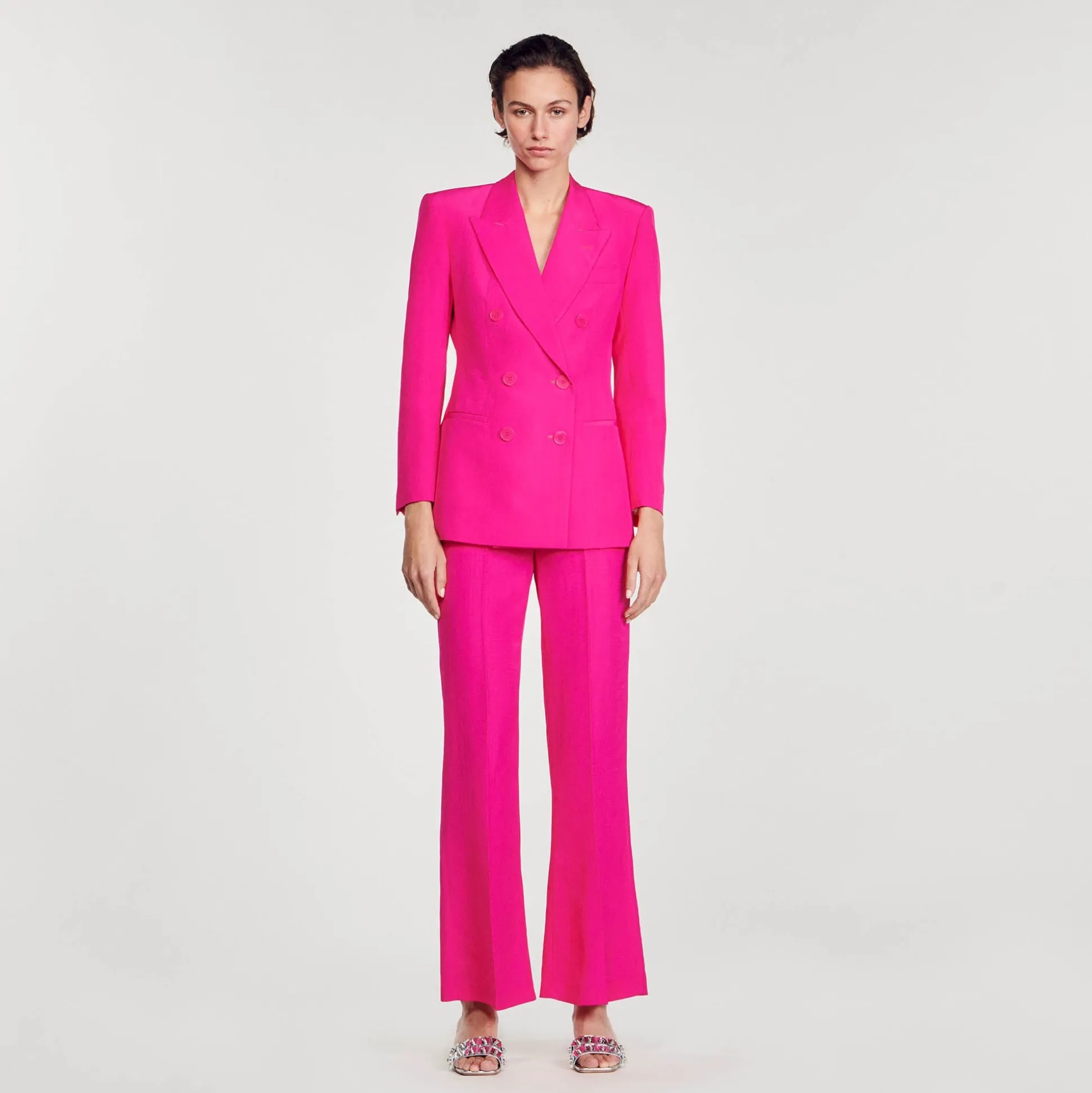 Veste à Boutonnage Croisé