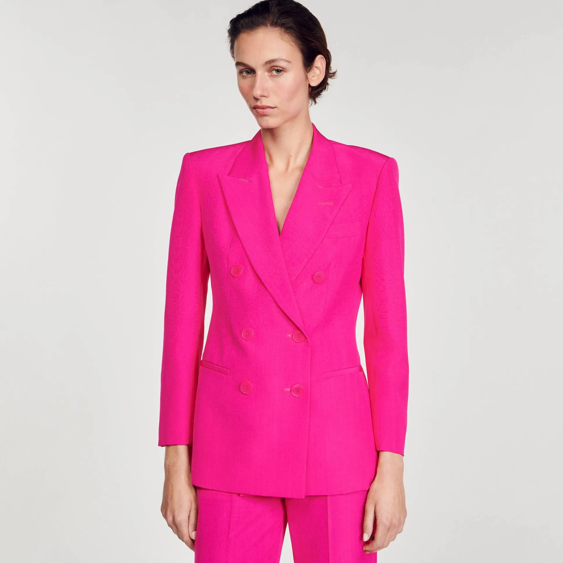 Veste à Boutonnage Croisé
