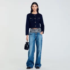 Veste Courte En Laine