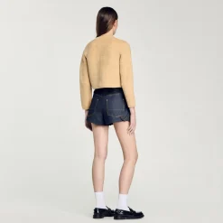 Veste Courte En Maille