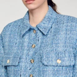 Veste Courte En Tweed