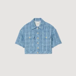 Veste Courte En Tweed