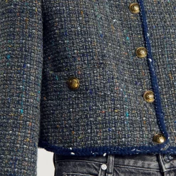 Veste Courte En Tweed