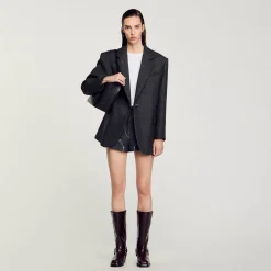 Veste De Costume à Carreaux