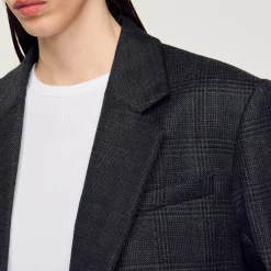Veste De Costume à Carreaux