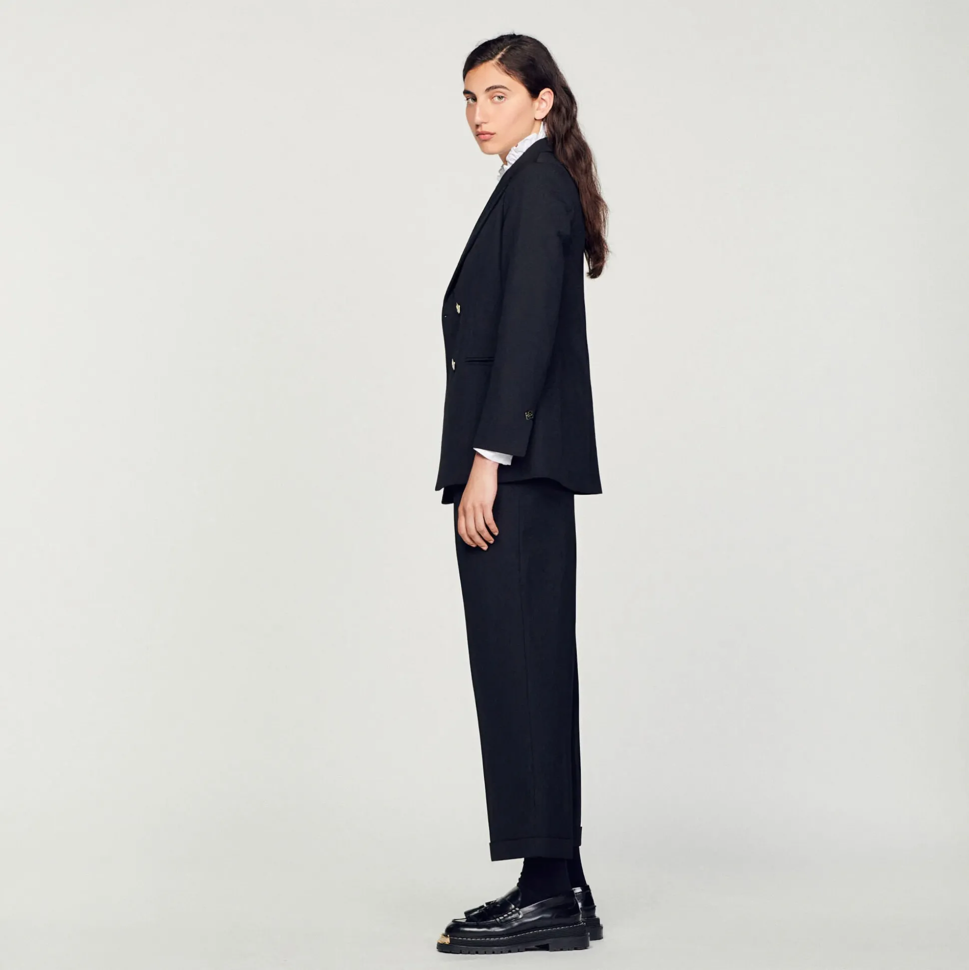 Veste De Costume à Double Boutonnage