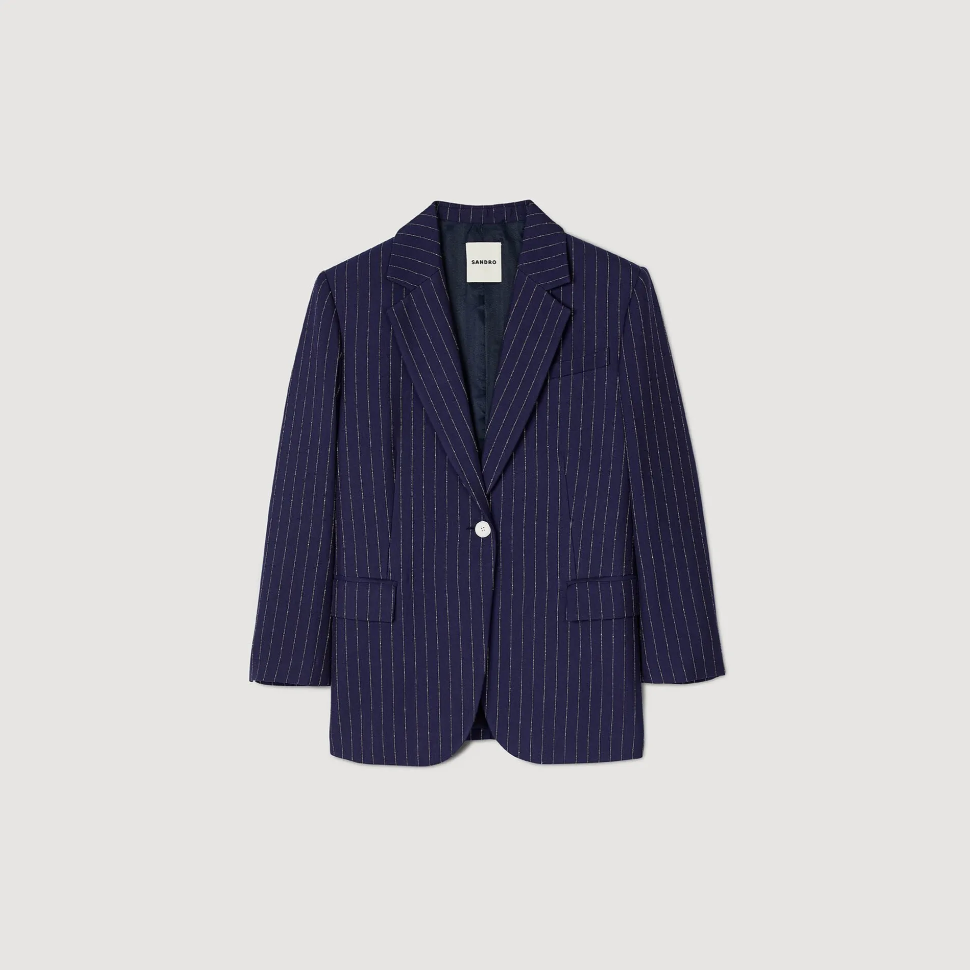 Veste De Costume à Rayures