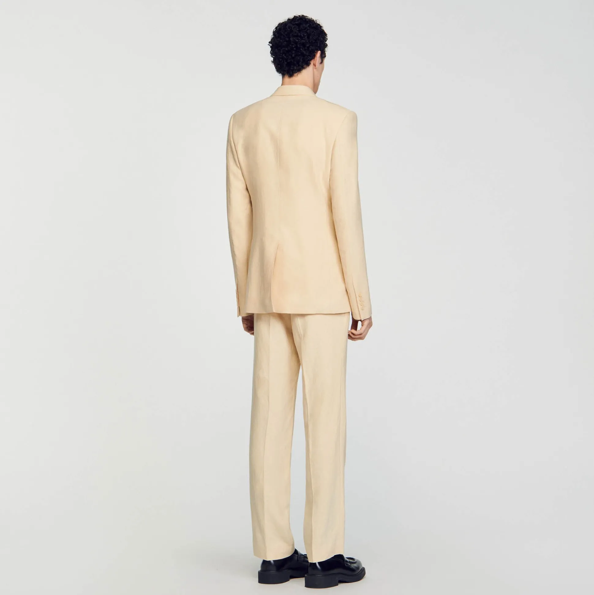 Veste De Costume Croisée
