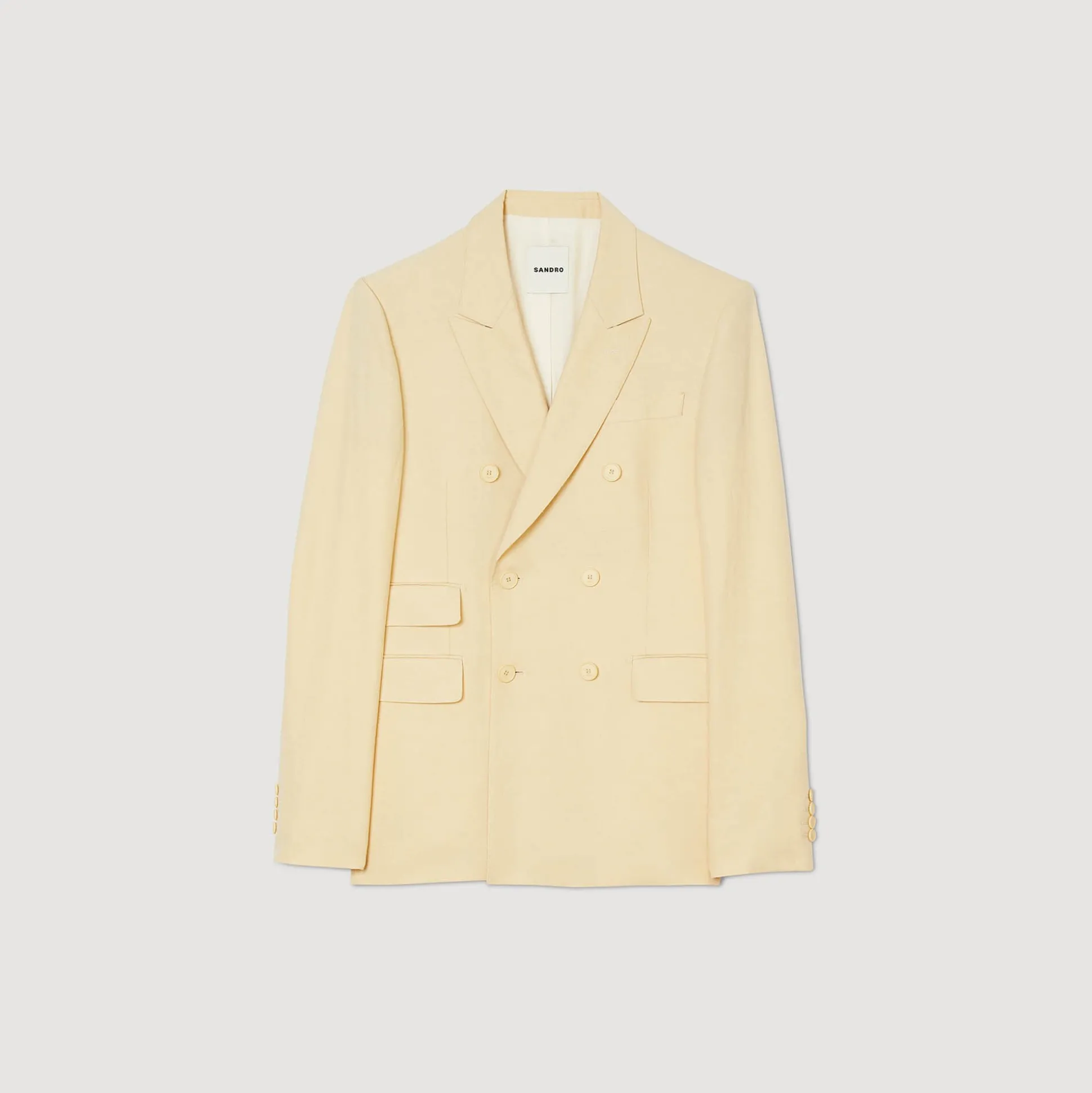 Veste De Costume Croisée